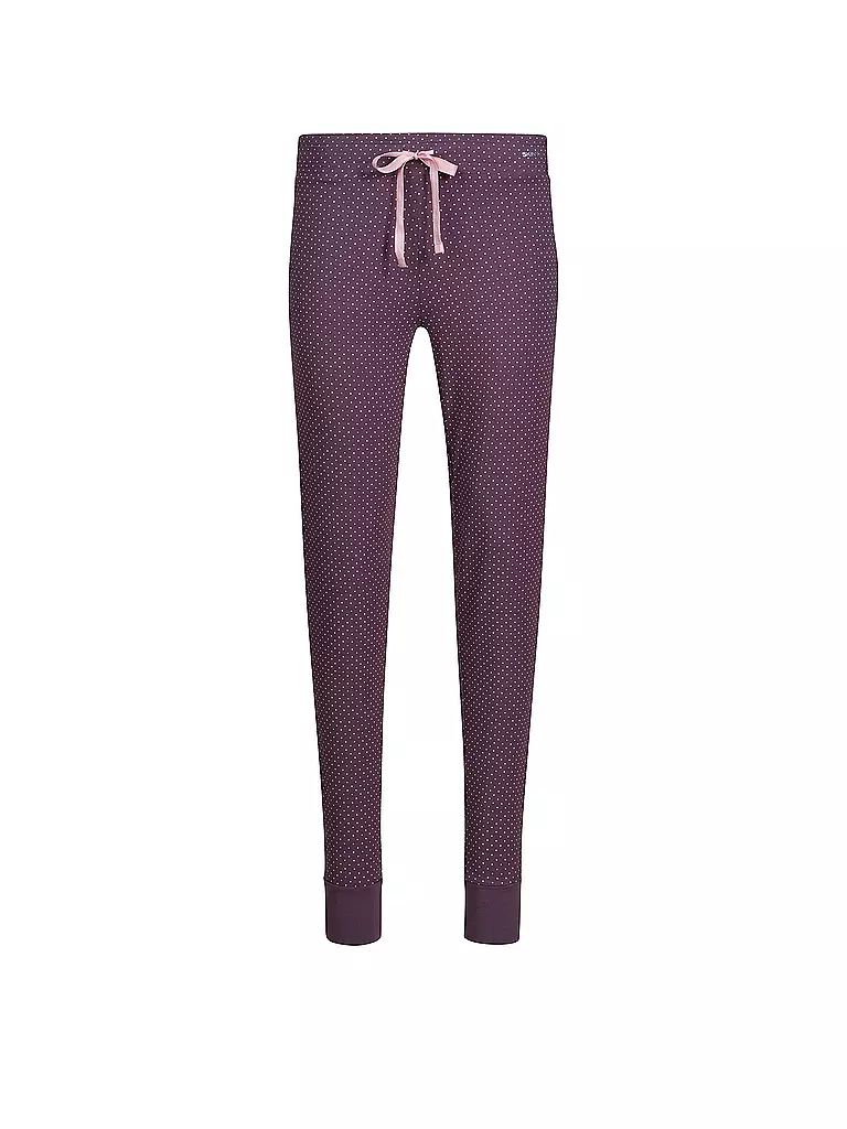 SKINY | Pyjamahose | dunkelrot