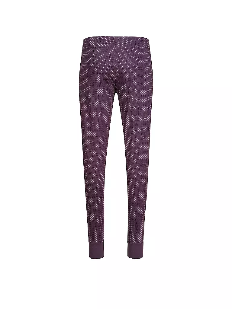 SKINY | Pyjamahose | dunkelrot