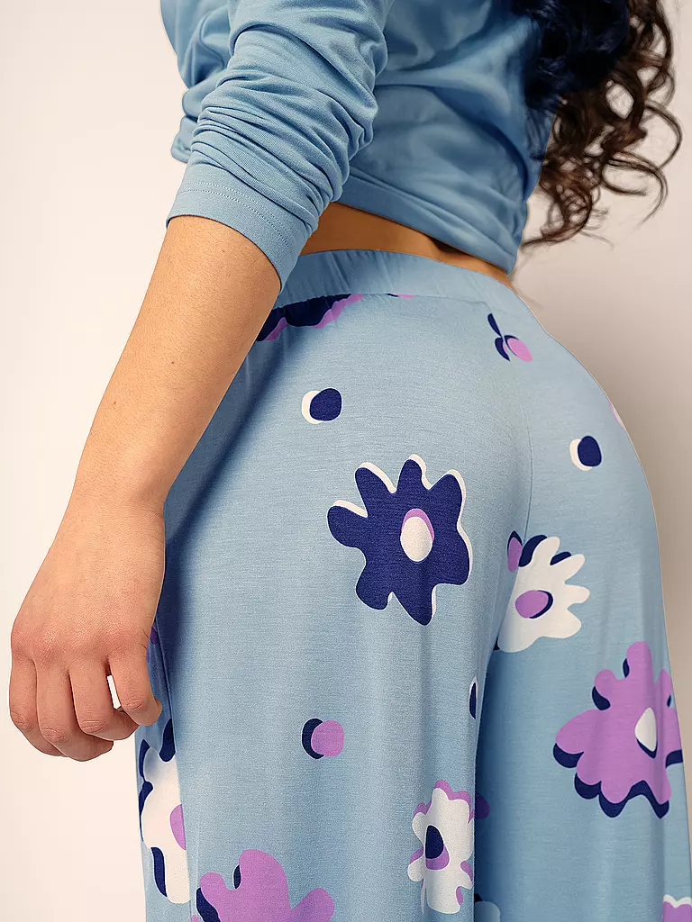 SKINY | Pyjamahose | blau