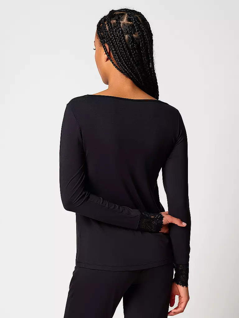 SKINY | Pyjamashirt NIGHT IN SKINY black | schwarz