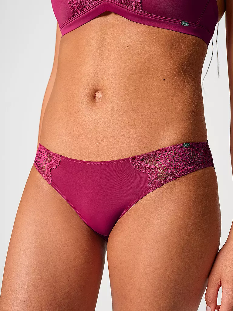 SKINY | Rio Slip MICRORNAMENTS sangria | rot