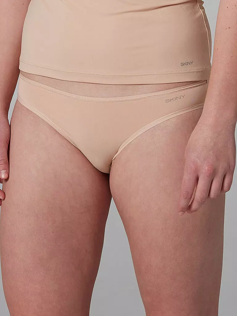 SKINY | Rio-Slip 2-er Pkg. "Micro Lovers" (Beige) | beige