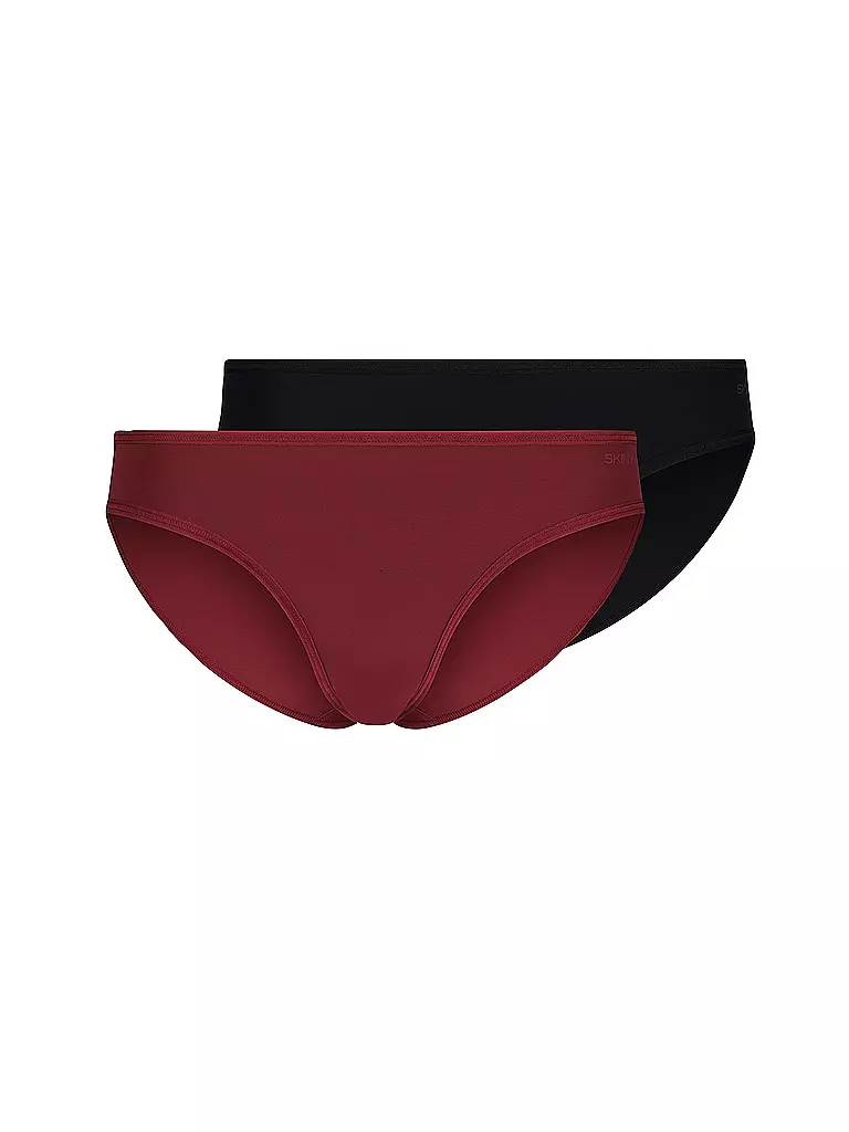 SKINY | Rio-Slip 2-er Pkg. MICRO LOVERS  garnetblack selection | dunkelrot