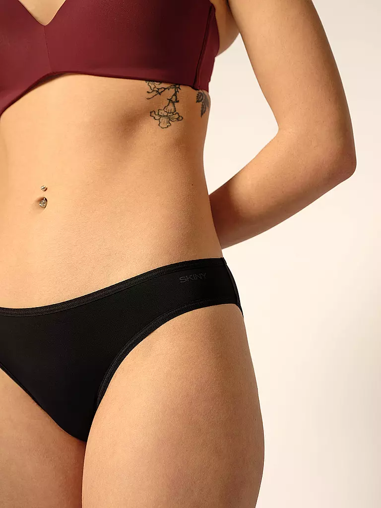 SKINY | Rio-Slip 2-er Pkg. MICRO LOVERS  garnetblack selection | schwarz