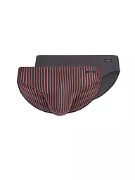 SKINY | Slip 2er Pkg vintage stripes selection | rot