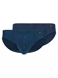 SKINY | Slip 2er Pkg vintage stripes selection | blau