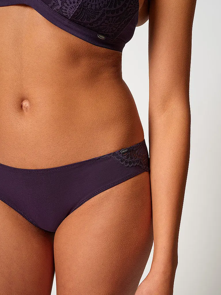 SKINY | Slip COTTON ORNAMENTS mysterioso | beere