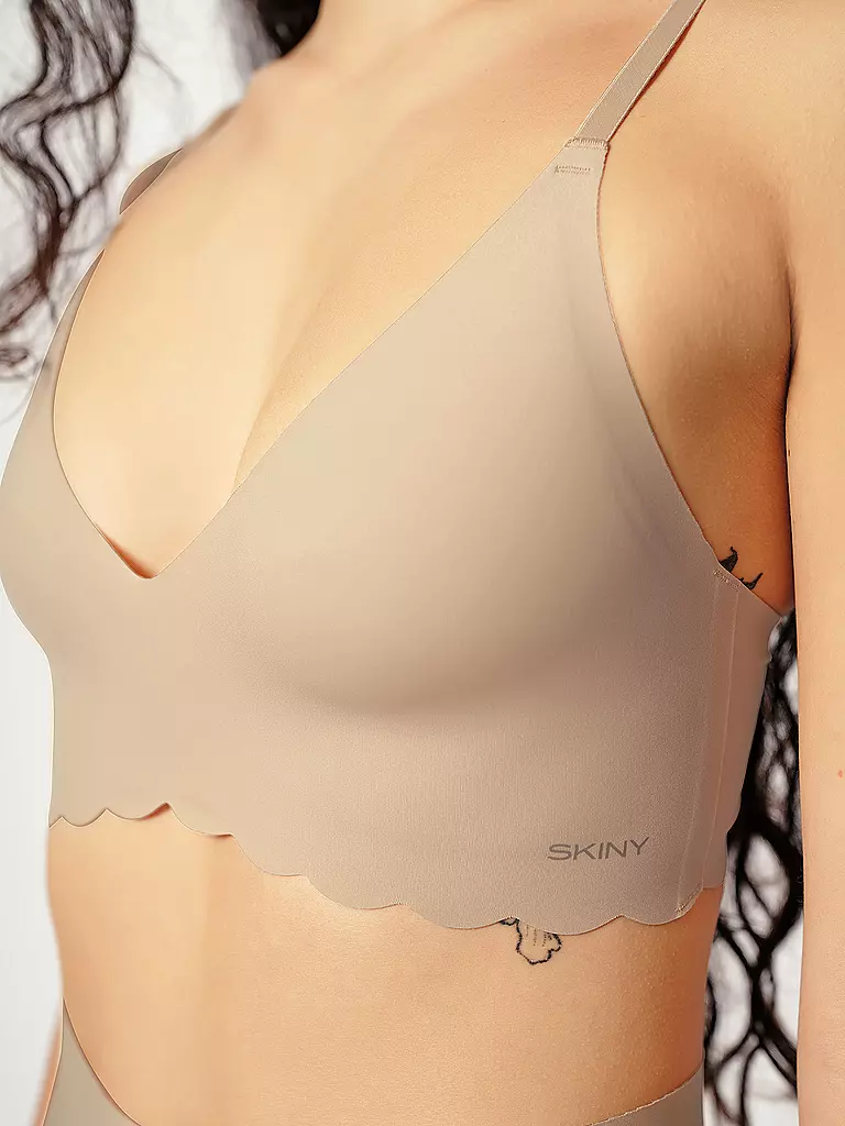 SKINY | Soft BH ohne Bügel beige | schwarz