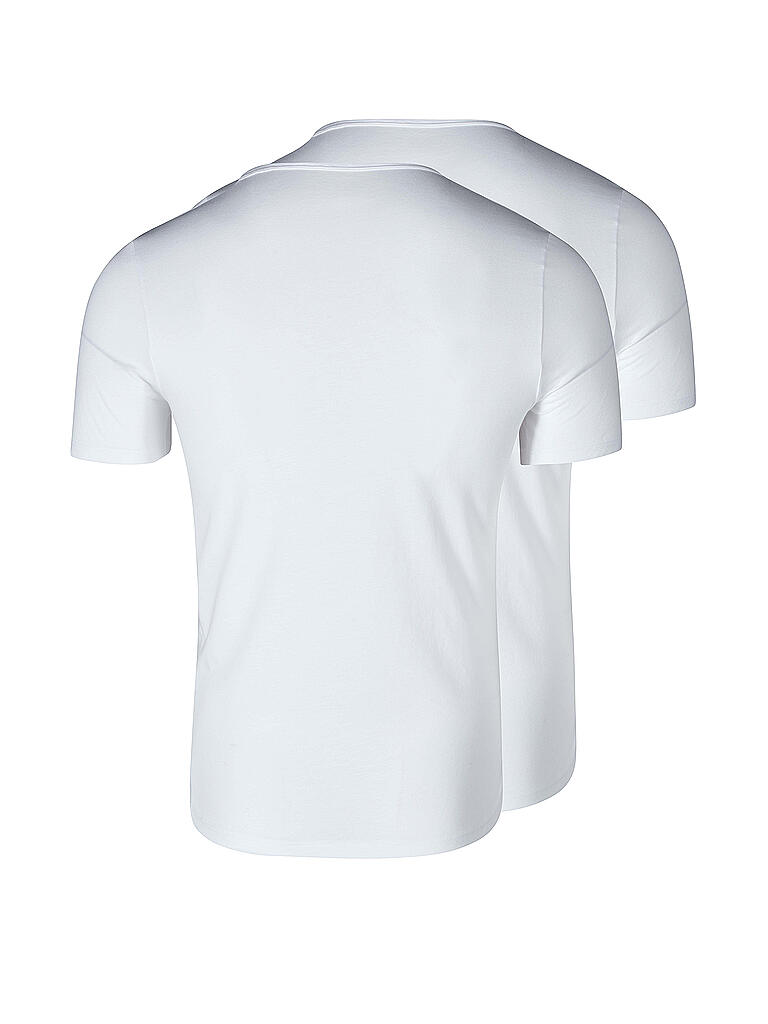 SKINY | T-Shirt 2-er Pkg. (Weiss) | weiß