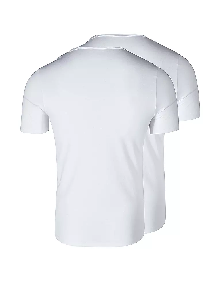 SKINY | T-Shirt 2-er Pkg. (Weiss) | schwarz