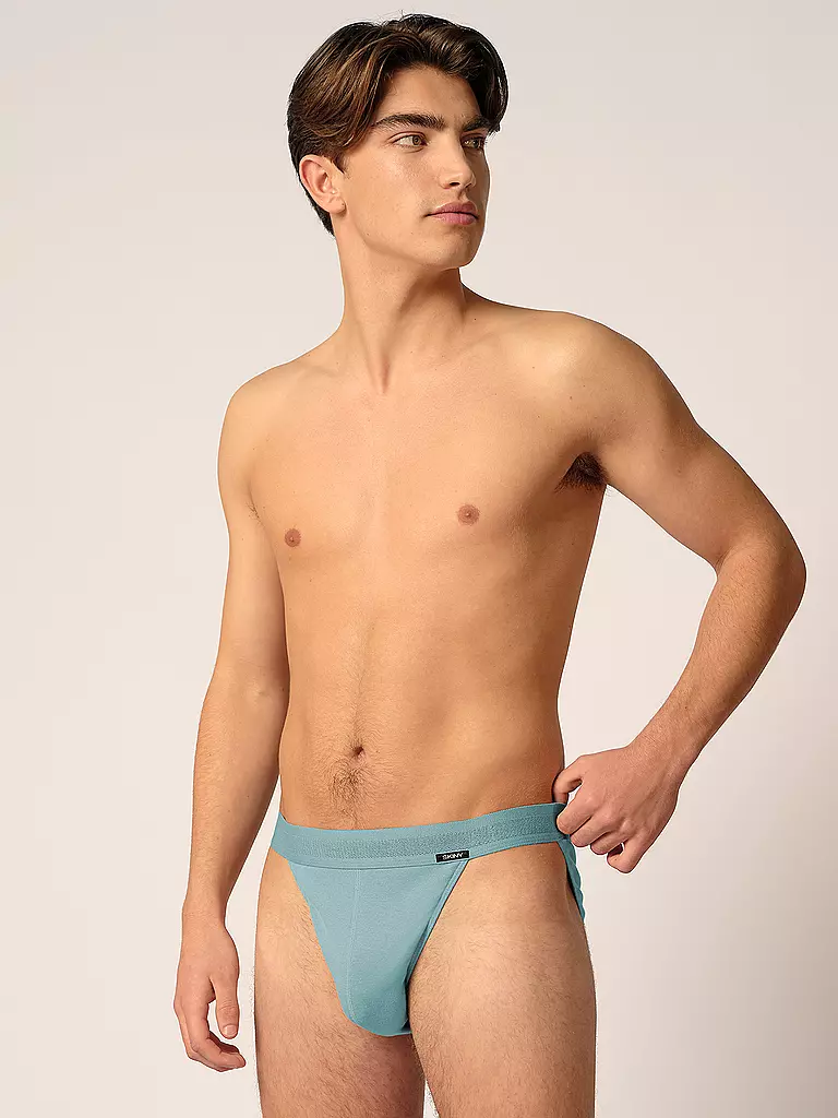 SKINY | Tanga Slip 2er Pkg. aquamarine | grün