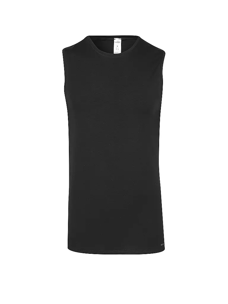 SKINY | Tank Top Organic Cotton Deluxe Anthra | schwarz