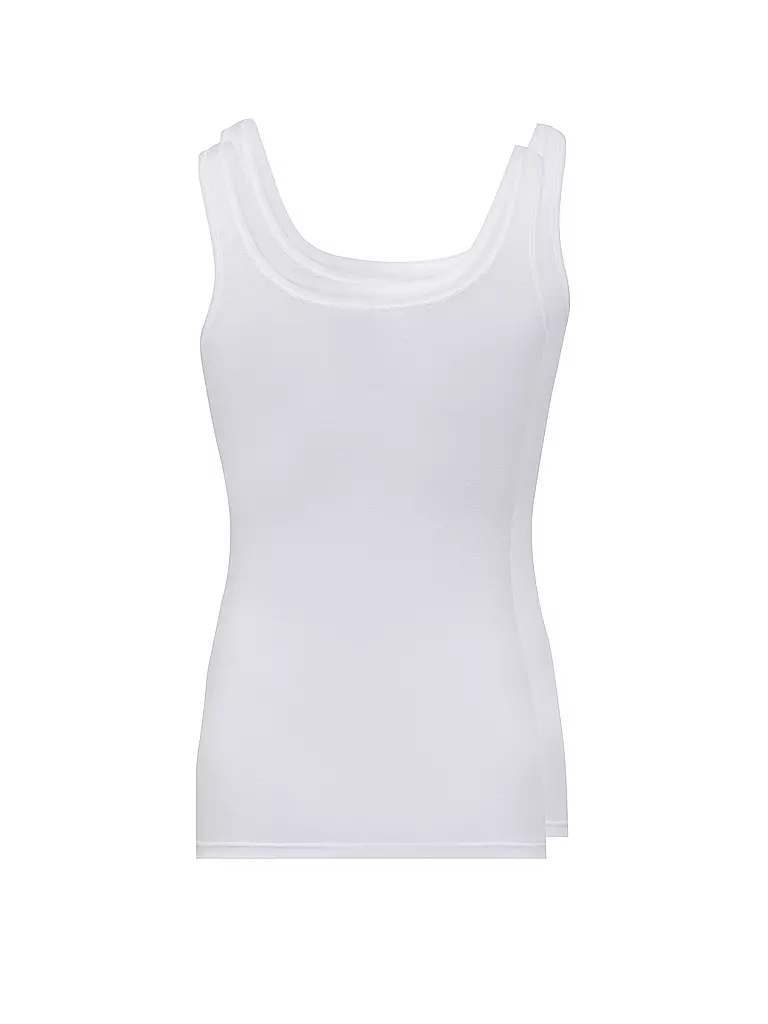 SKINY | Top 2-er Pkg. "Advantage Cotton" (Weiss) | weiss