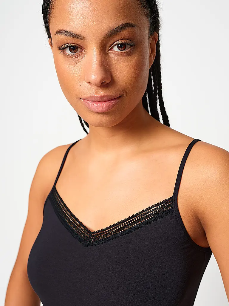 SKINY | Top NATURAL BEAUTY black | schwarz