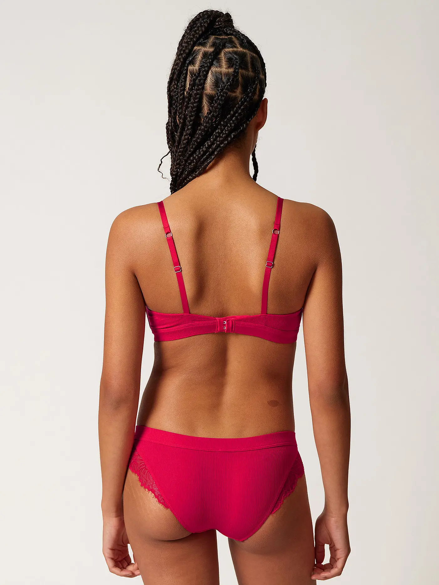 SKINY | Triangel BH VINTAGELEGANCE | rot
