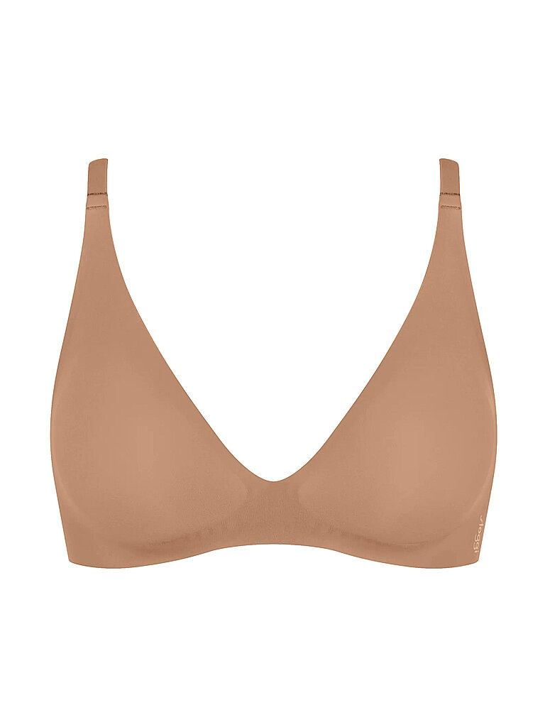 SLOGGI Push Up Bralette ZERO FEEL 2.0 nostalgic brown beige | L