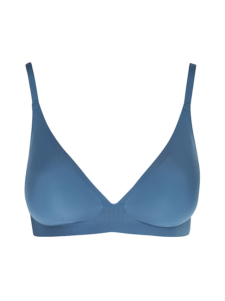 SLOGGI Push Up Bralette ZERO FEEL 2.0  smoky blue petrol | S