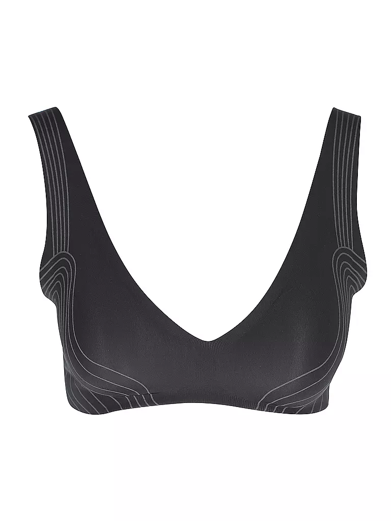 SLOGGI | BH ohne Bügel Soft Bra Zero Feel 2.0 black | schwarz