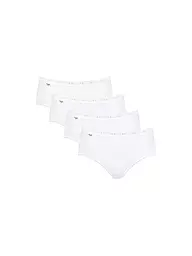 SLOGGI | Midislip Basic 4er Pkg weiss | weiss