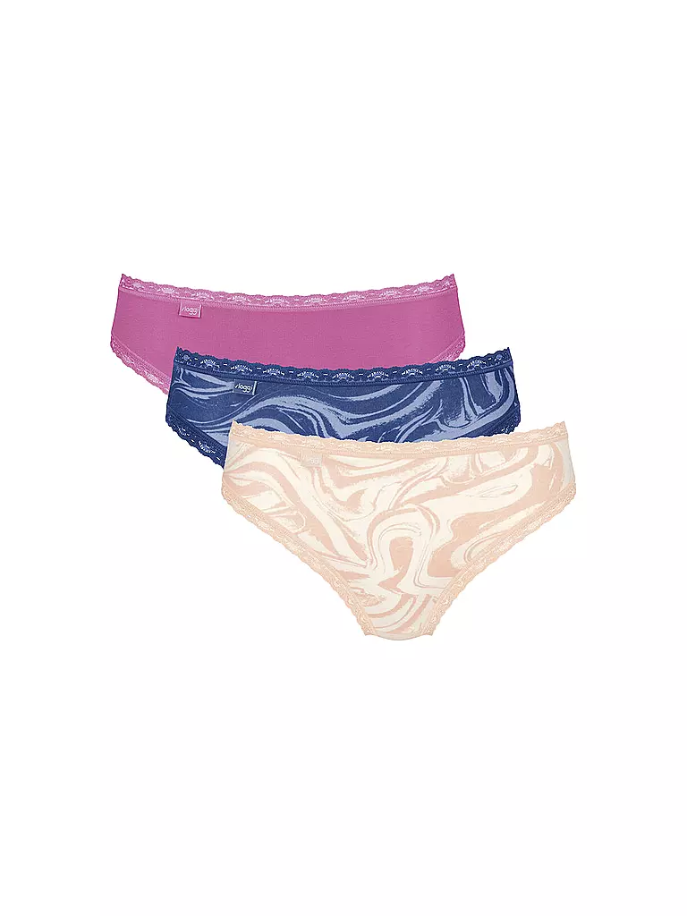 SLOGGI | Slip 3er Pkg. 24/7 WEEKENDER Multiple Colours 4 | bunt