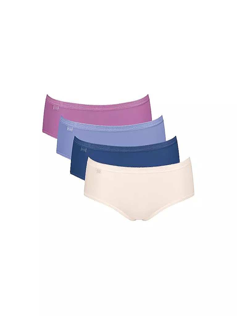 SLOGGI | Slip 4er Pkg. 24/7 WEEKENDER Multiple Colours 2 | bunt