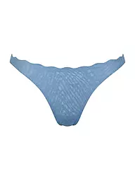 SLOGGI | String ZERO FEEL BLISS black | hellblau