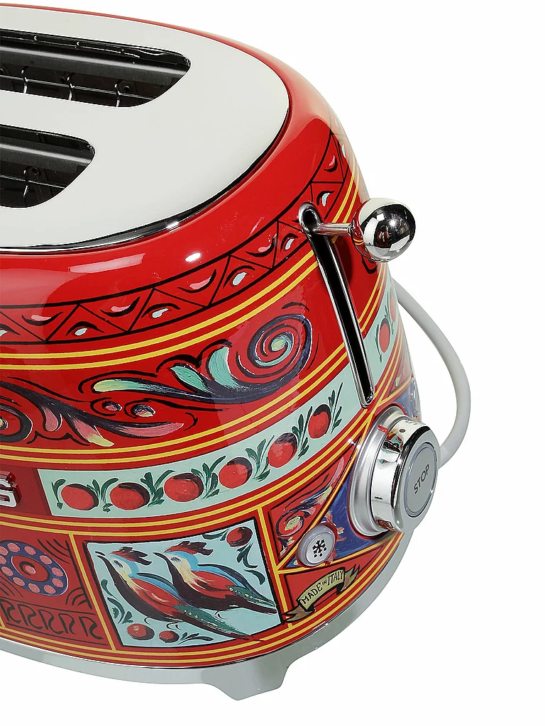 Smeg - Grille-pain 2 fentes 950w multicolore tsf01dgeu
