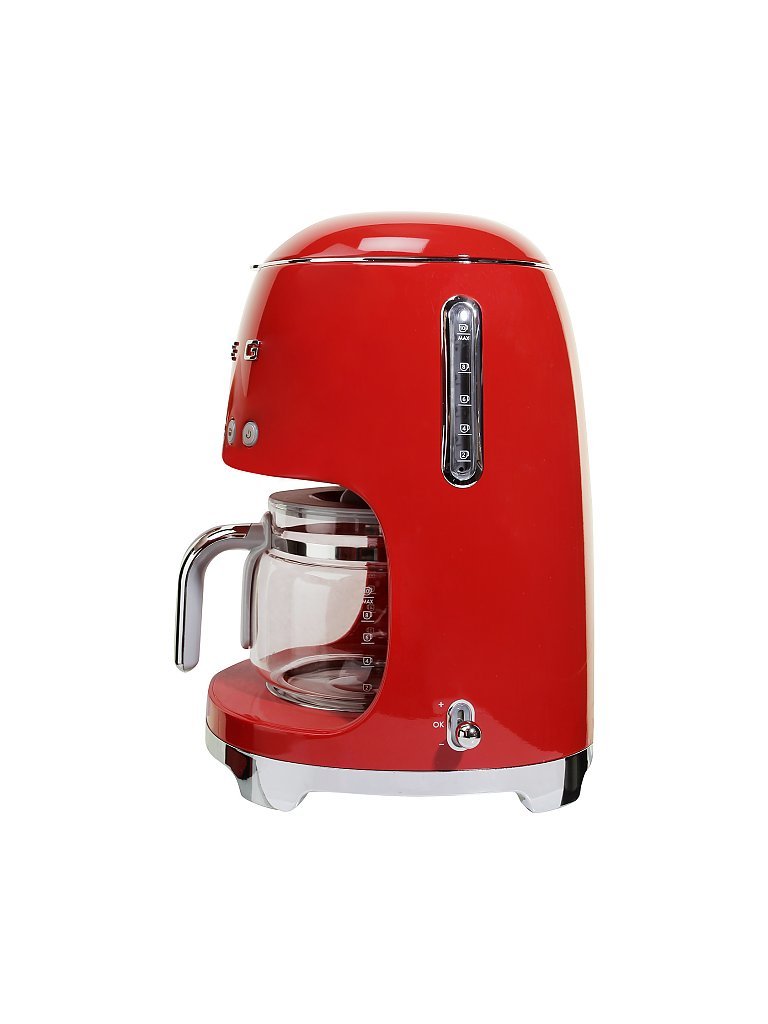SMEG Filterkaffeemaschine DCF02RDEU (Rot) rot