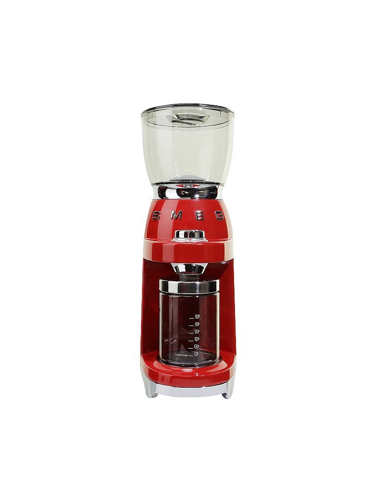 SMEG Kaffeemühle CGF01RDEU rot