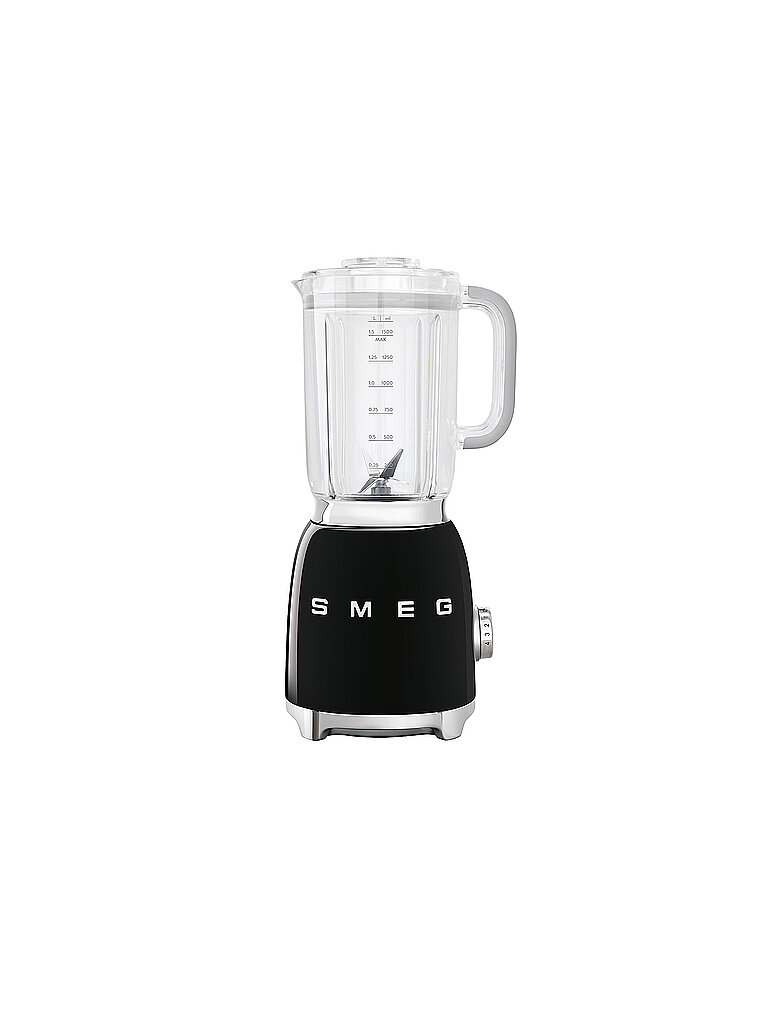 SMEG Standmixer 50s Retro Style 1,5 L Schwarz BLF01BLEU schwarz