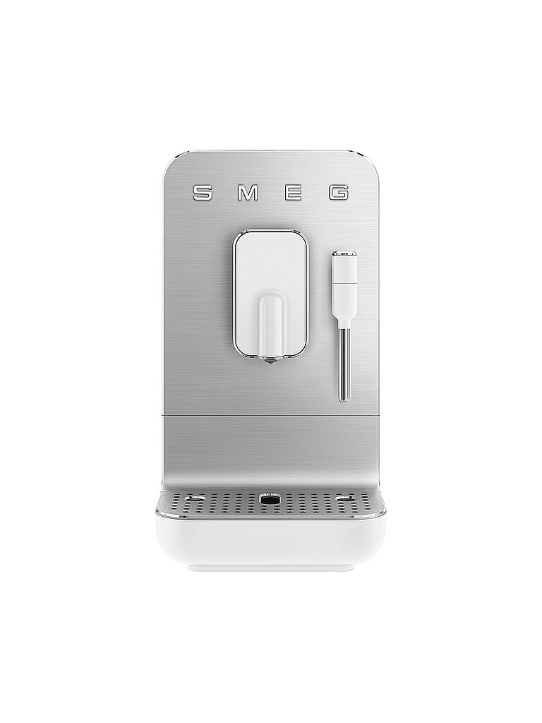 SMEG Kaffee-Vollautomat Medium 50s Retro Style Weiss BCC02WHMEU weiß