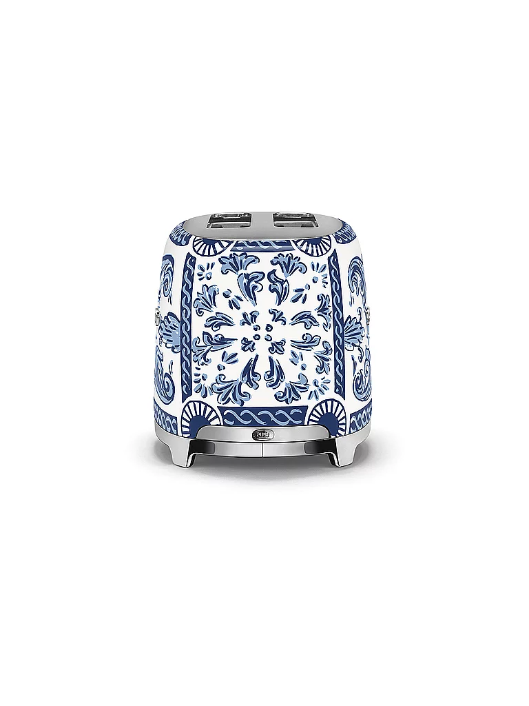 SMEG Toaster 2 Scheiben Dolce & Gabbana TSF01DGBEU Blu Mediterraeo blau