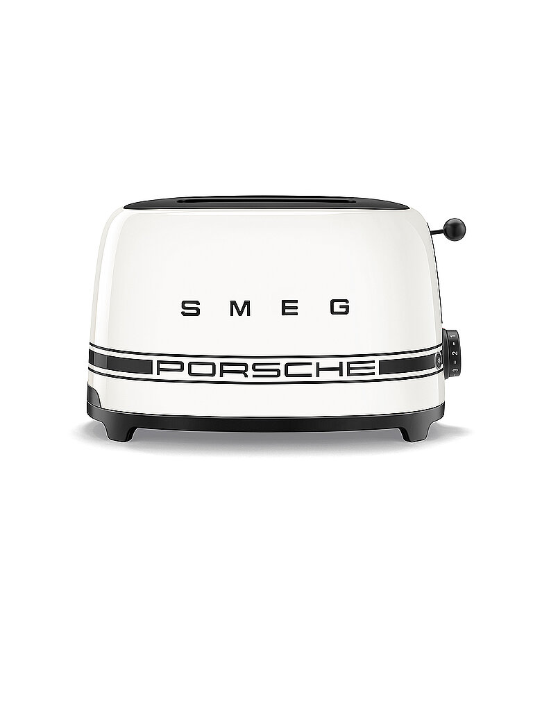 SMEG Toaster 2 Scheiben PORSCHE X SMEG Carrar White  weiss