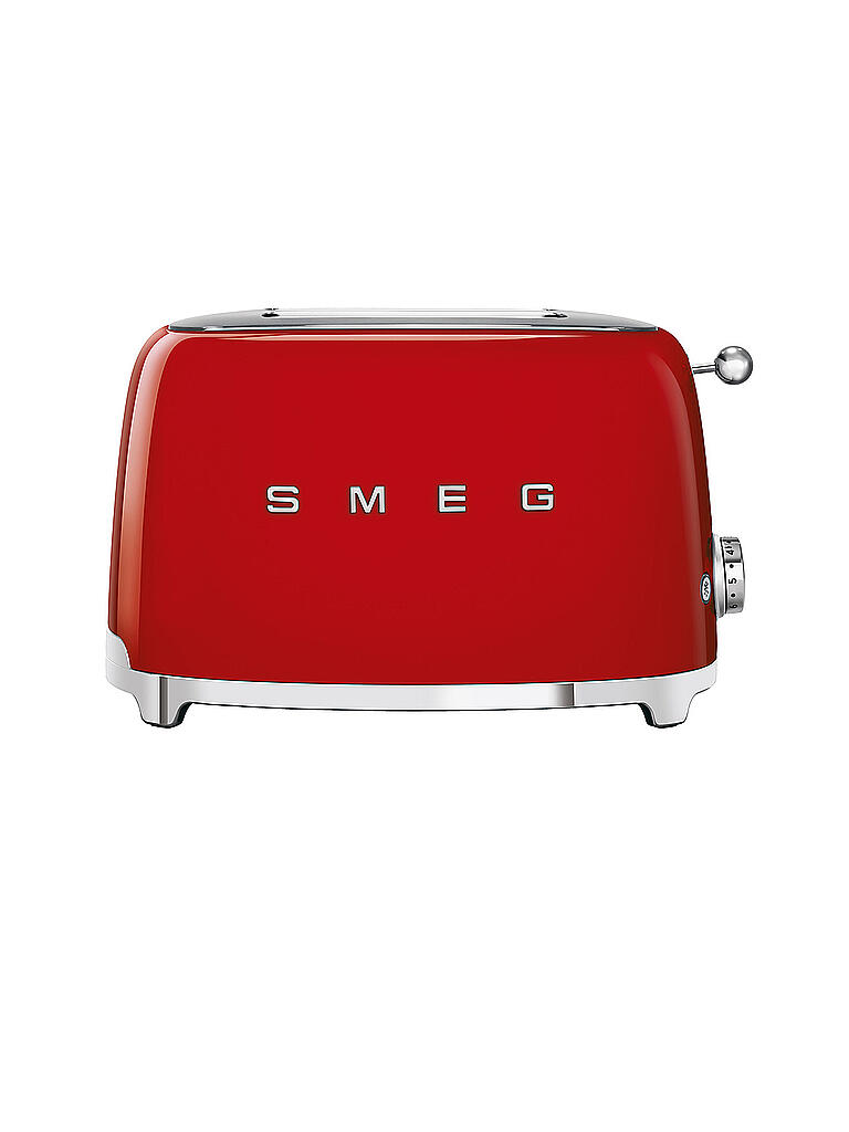 SMEG 2 Schlitz Toaster 50‘s Retro Style Rot TSF01RDEU rot