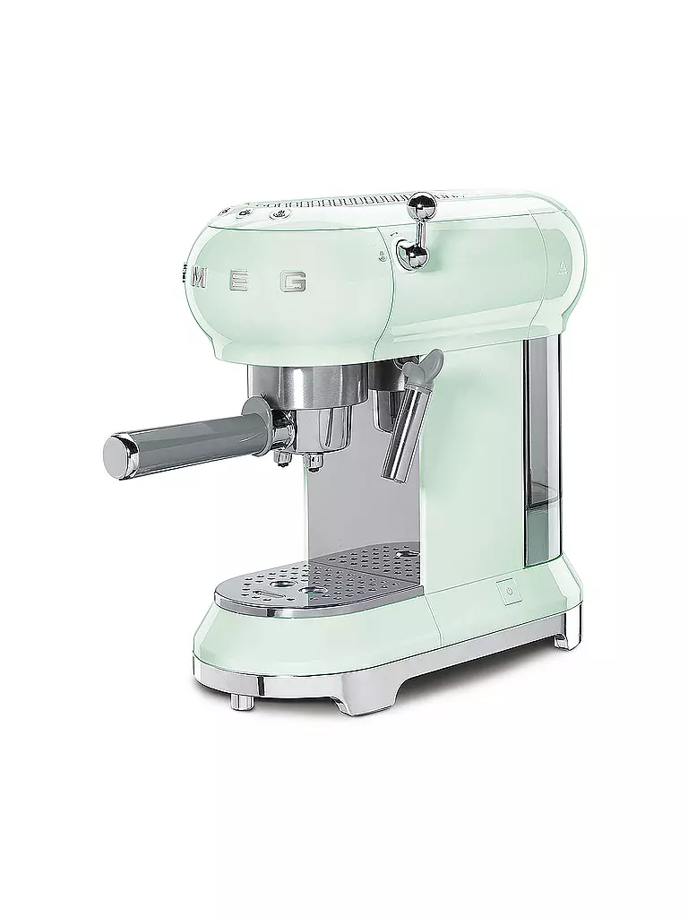 SMEG | Espresso-Kaffeemaschine 50s Retro Style Pastellgrün ECF01PGEU | hellgrün