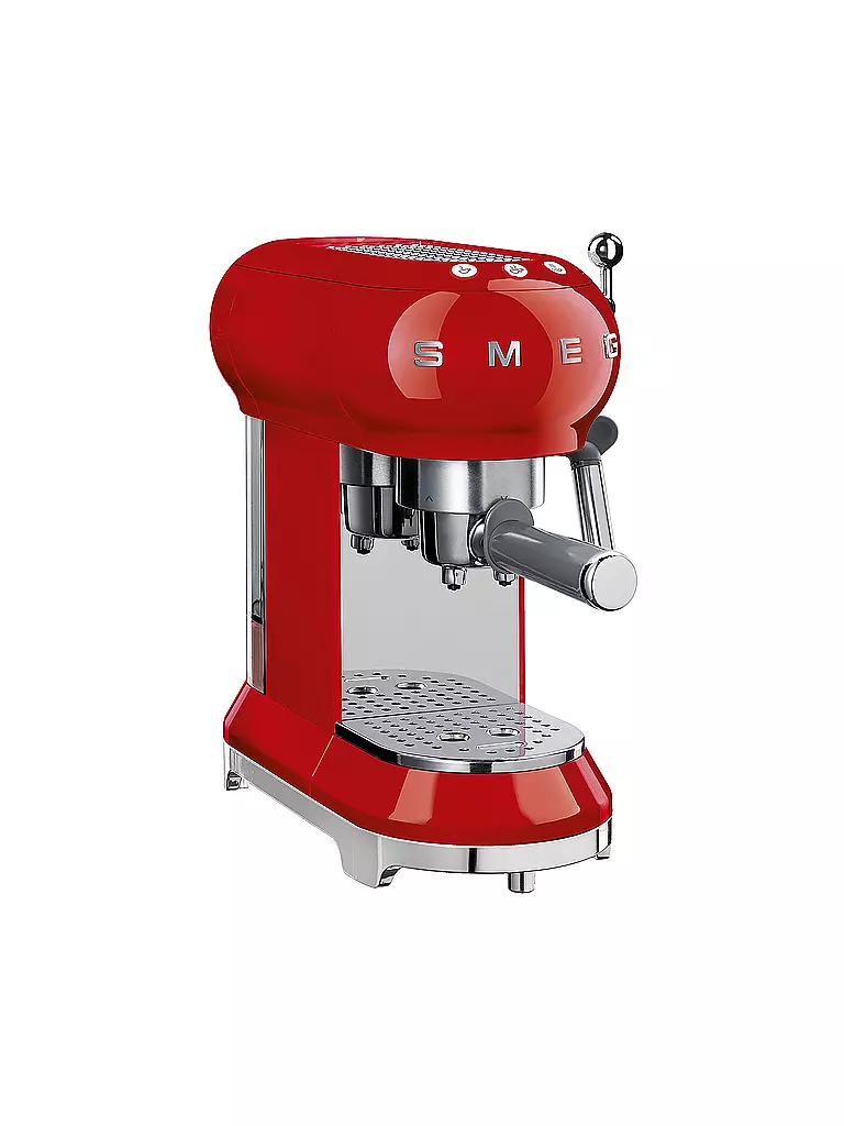 SMEG | Espresso-Kaffeemaschine 50s Retro Style Rot ECF01RDEU | rot