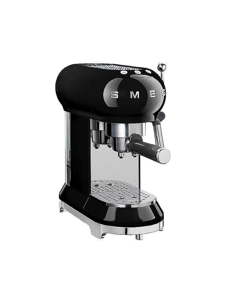 SMEG | Espresso-Kaffeemaschine 50s Retro Style Schwarz ECF01BLEU | schwarz