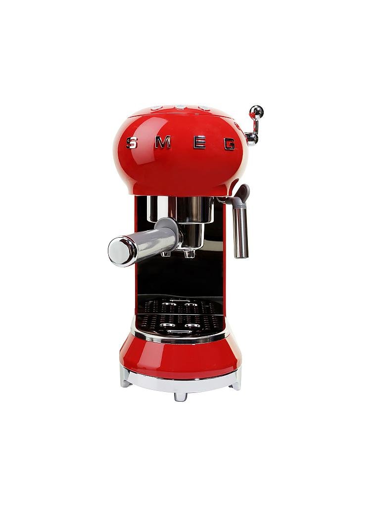 SMEG EspressoMaschine ECF01RDEU (Rot) rot
