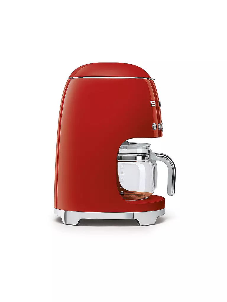 SMEG | Filterkaffeemaschine 50s Retro Style Rot DCF02RDEU | schwarz