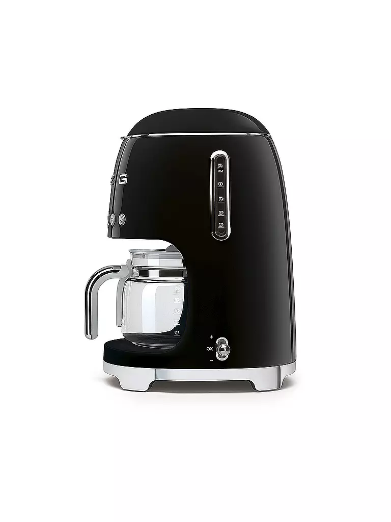 SMEG | Filterkaffeemaschine 50s Retro Style Schwarz DCF02BLEU | hellgrün