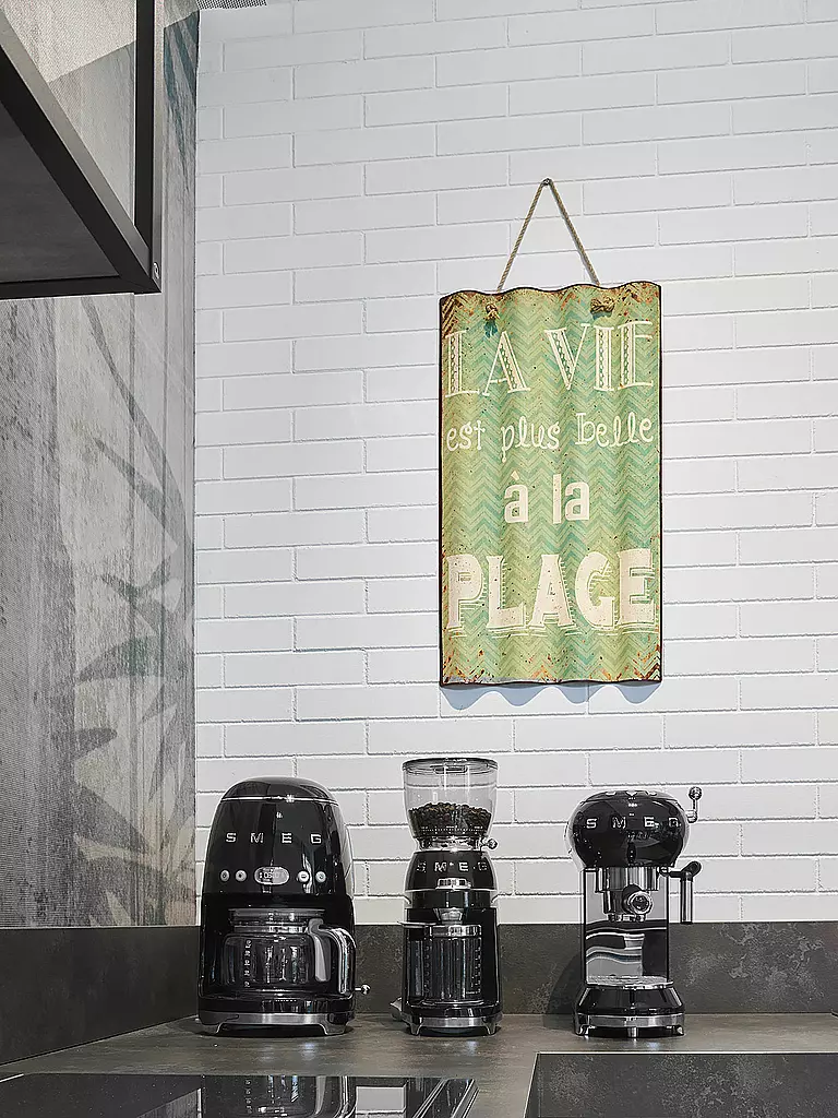 SMEG | Filterkaffeemaschine 50s Retro Style Schwarz DCF02BLEU | hellgrün