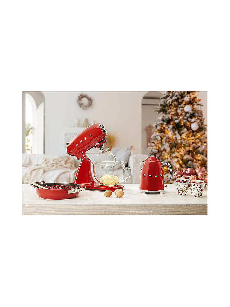 SMEG | Küchenmaschine SMF03RDEU (Rot) | rot