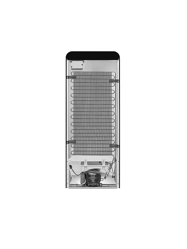 SMEG | Kühlschrank mit Gefrierfach 50s Retro Style Schwarz FAB28RBL5 | schwarz