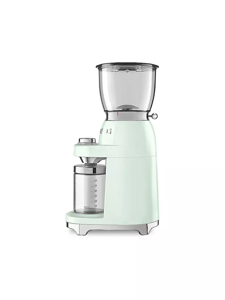 SMEG | Kaffeemühle 50s Retro Style Pastellgrün CGF01PGEU | schwarz