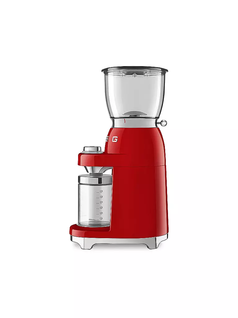 SMEG | Kaffeemühle 50s Retro Style Rot CGF01RDEU | schwarz