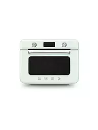 SMEG | Kombi-Tisch Dampfbackofen Schwarz | hellgrün