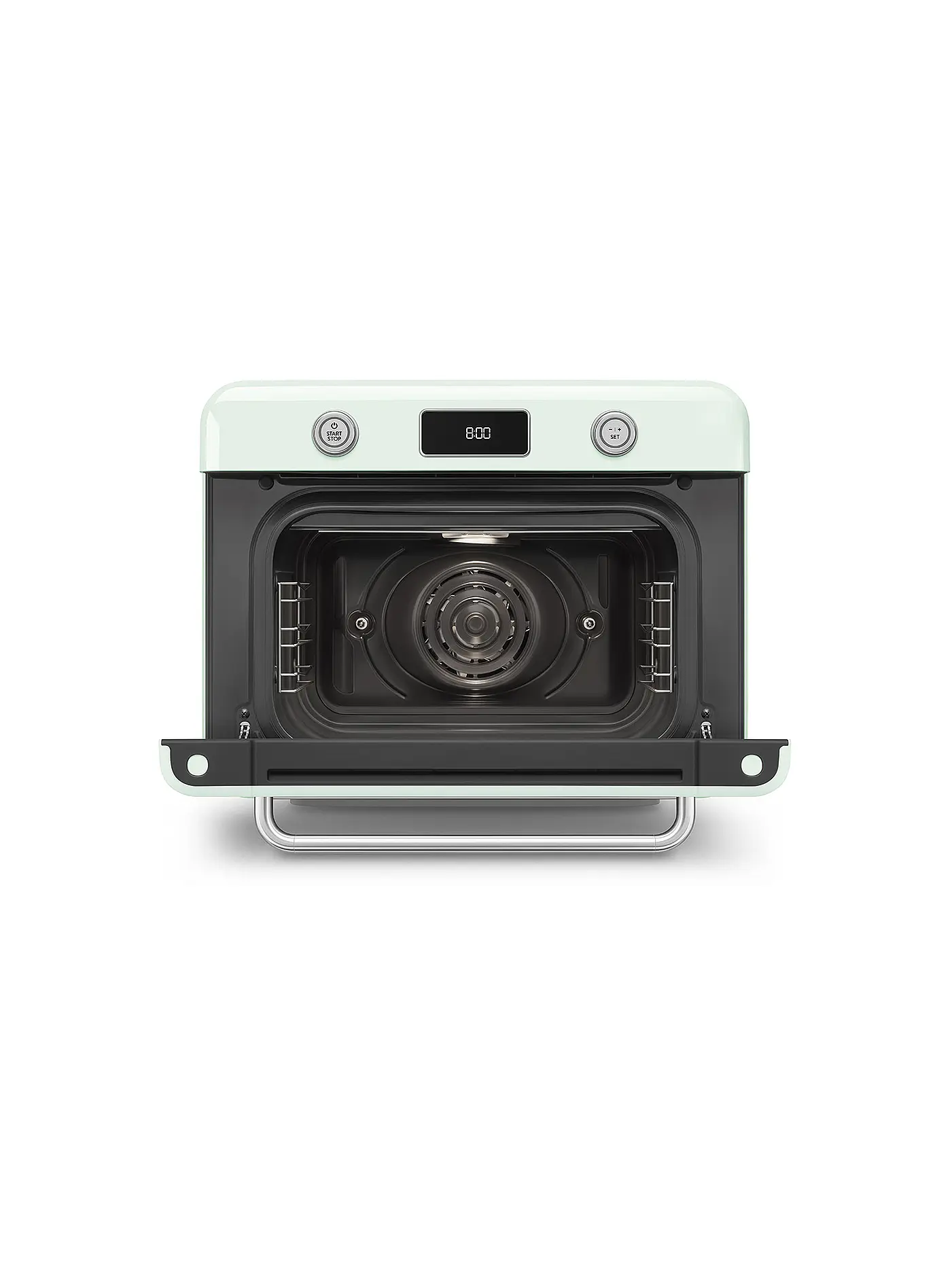 SMEG | Kombi-Tisch Dampfbackofen Pastellgruen  | hellgrün