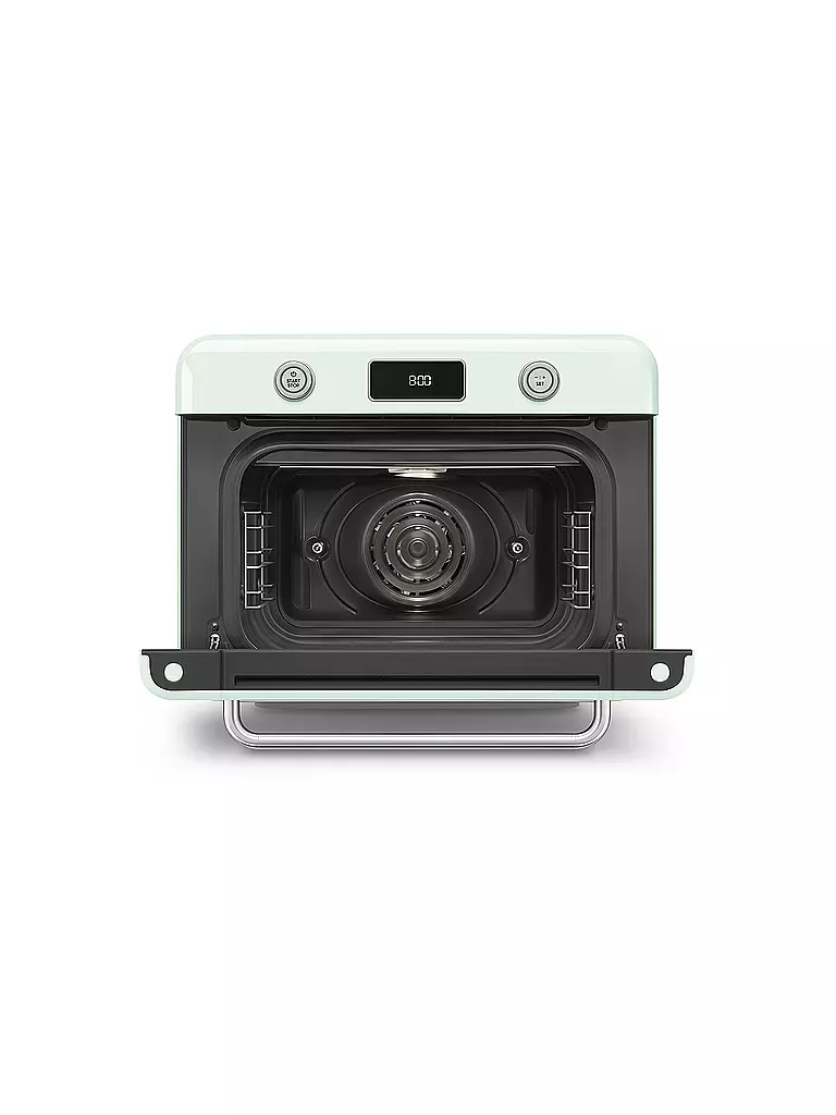 SMEG | Kombi-Tisch Dampfbackofen Pastellgruen | hellblau
