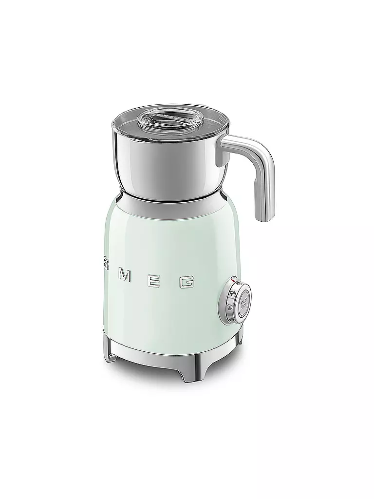 SMEG | Milchaufschäumer 50s Retro Style Pastellgruen MFF11PGEU | schwarz