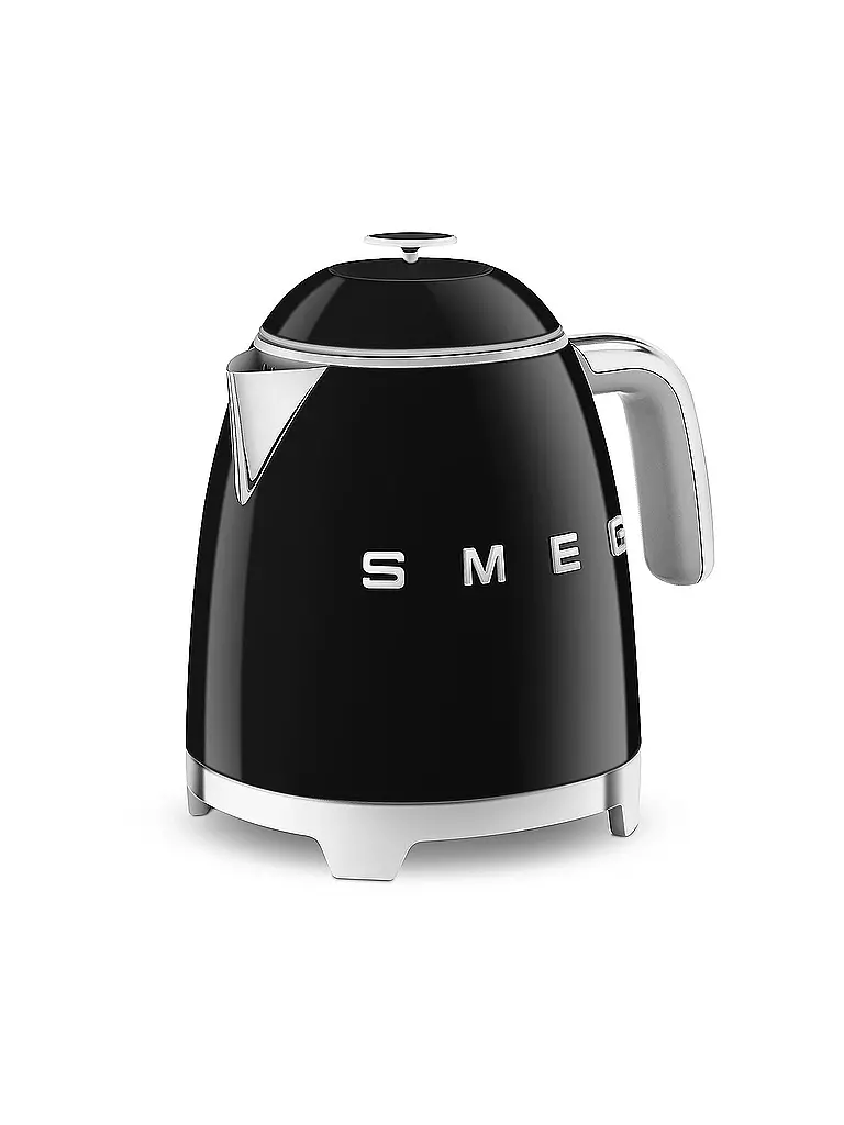 SMEG | Mini-Wasserkocher 0,8l 50s Retro Style Schwarz KLF05BLEU | schwarz